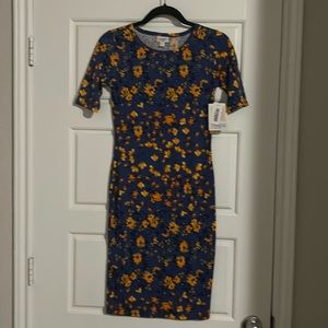 NWT XXS LuLaRoe Julia dress